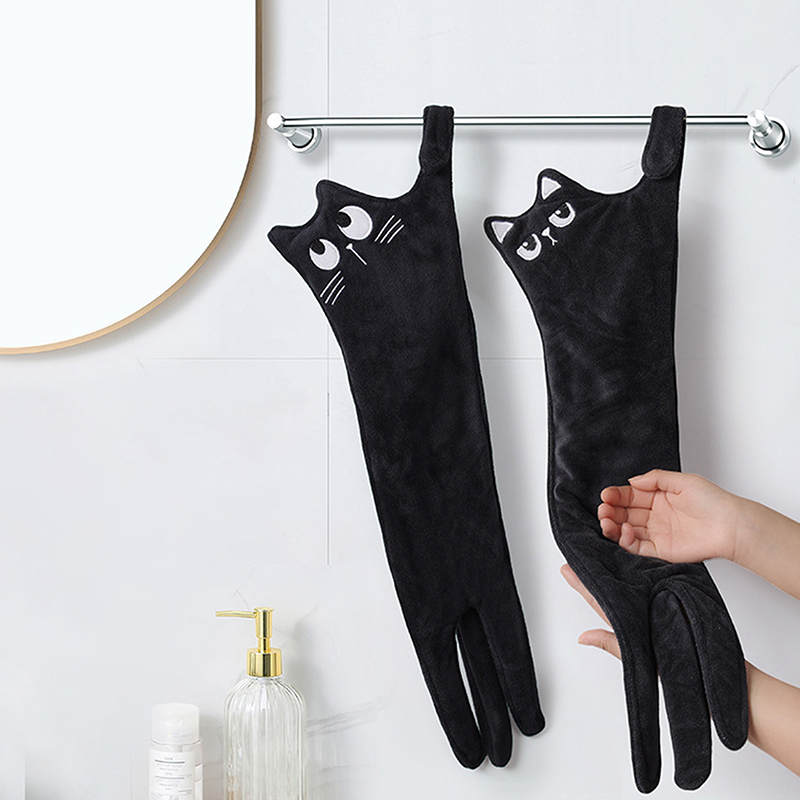 Golf Towel - Divertidos toallas de mano de gato,