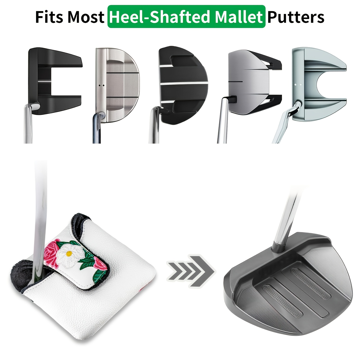 1 funda magnética de poliureta - Golf Putter reseña y precio