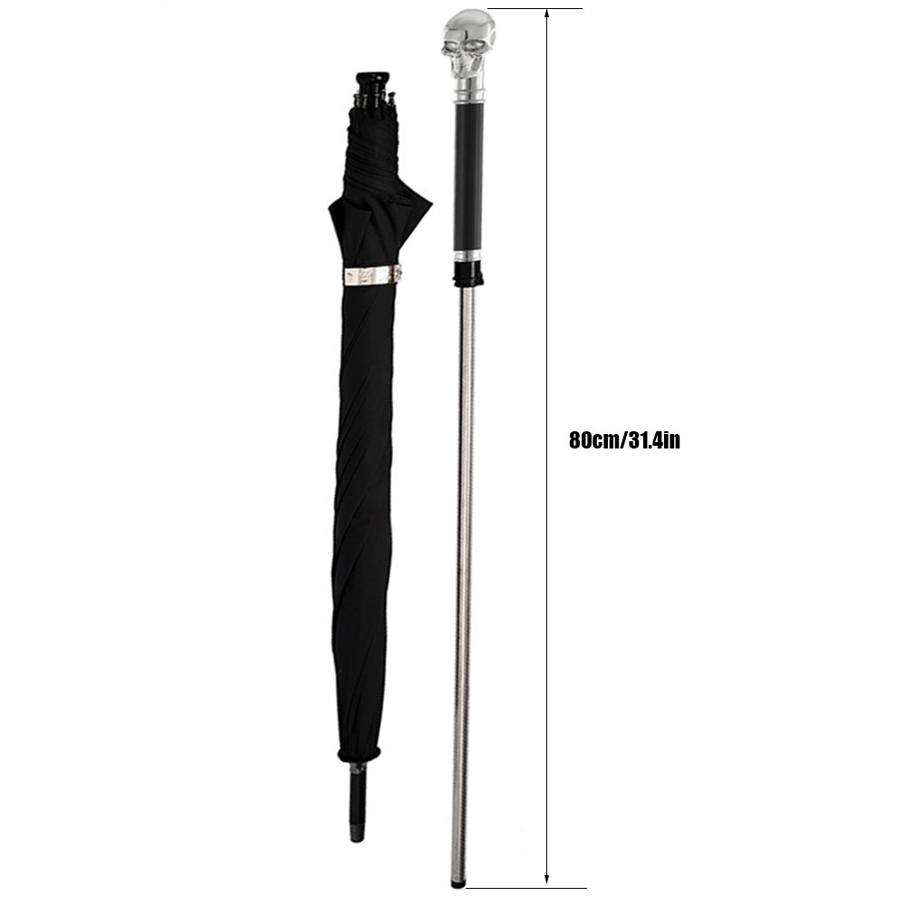 Bastón con Diseño de Calavera  - Golf Umbrella Large reseña y precio