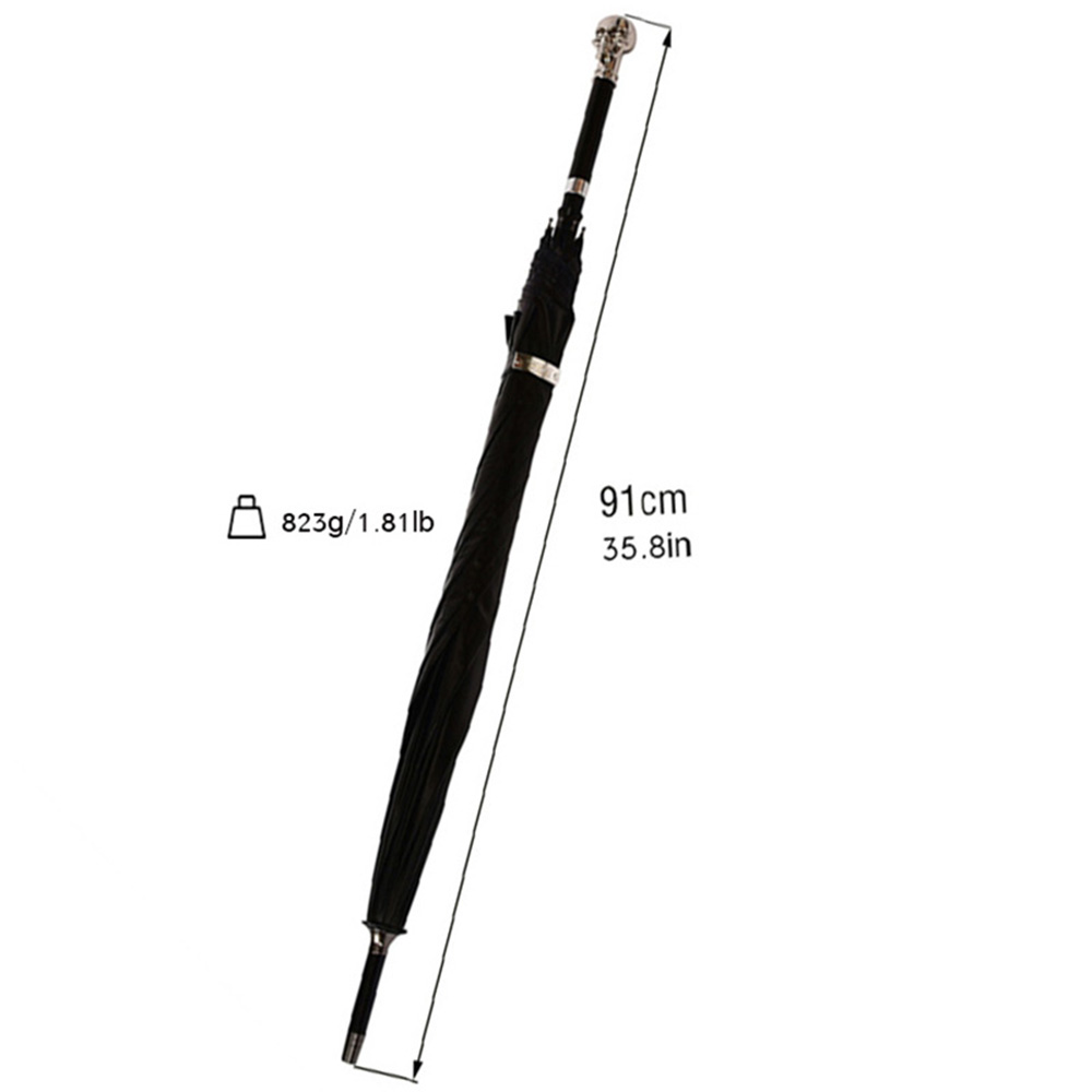 Bastón con Diseño de Calavera  - Golf Umbrella Large reseña y precio
