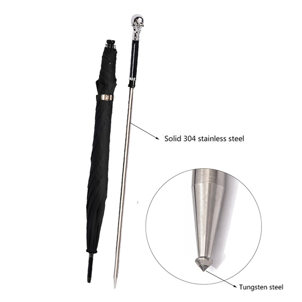 Bastón con Diseño de Calavera  - Golf Umbrella Large reseña y precio