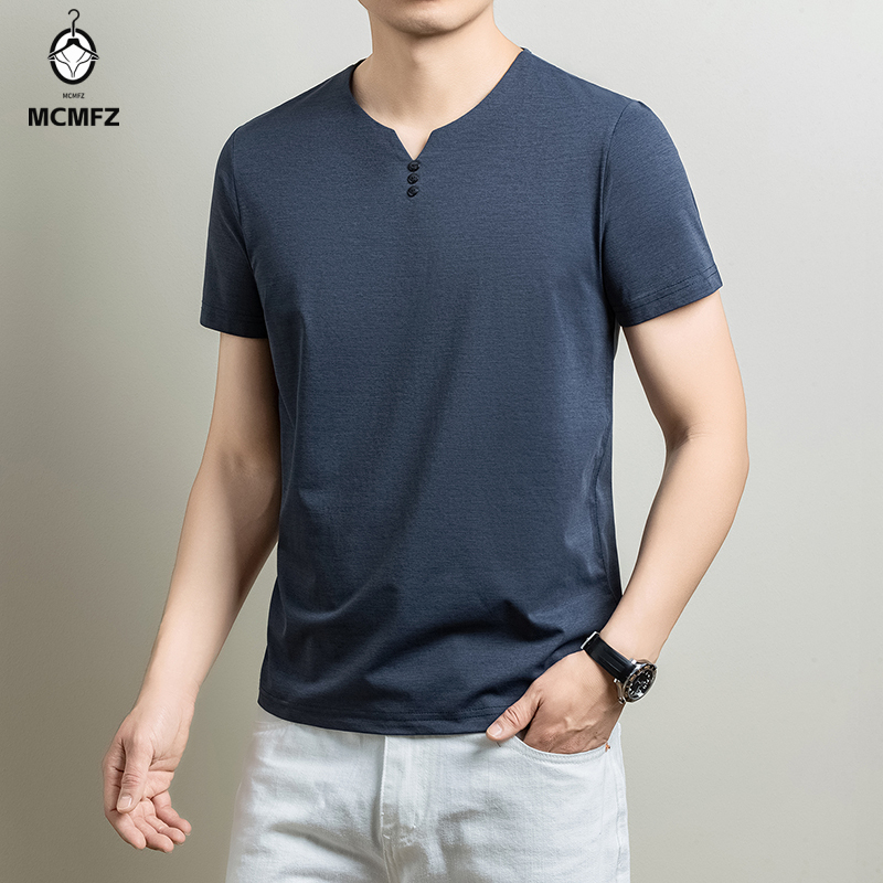 Camiseta Henley básica para ho - Golf Tees reseña y precio